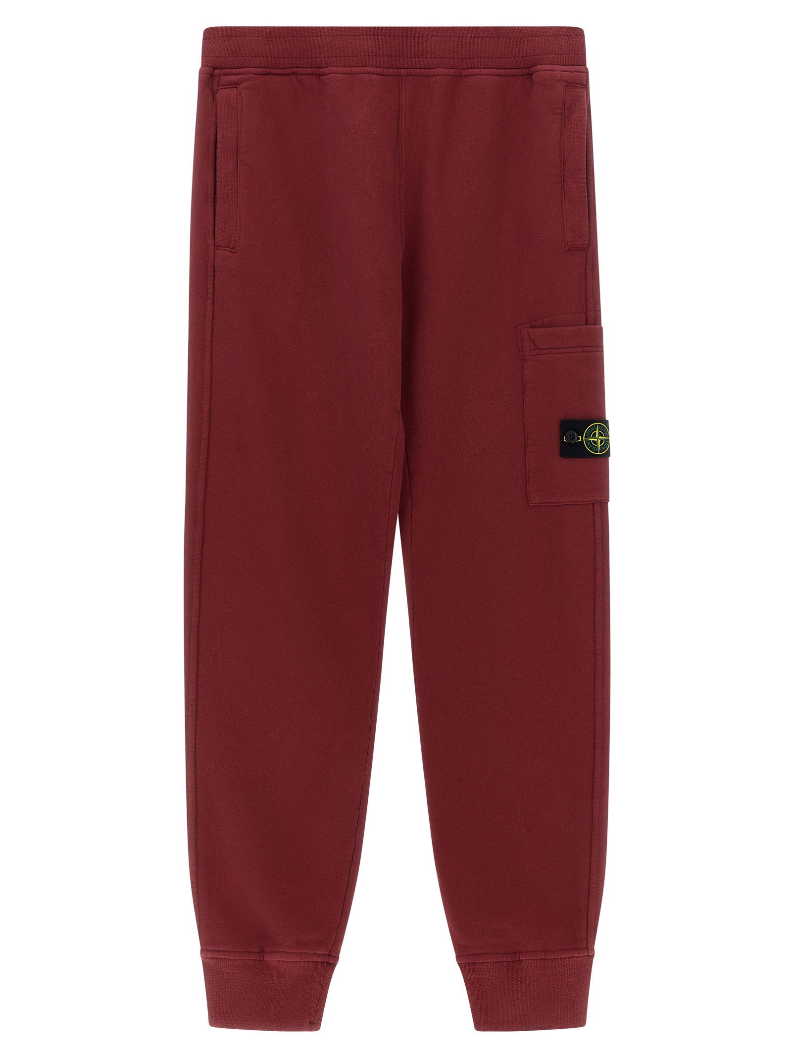 Stone Island Junior Badge Logo Cargo Joggers