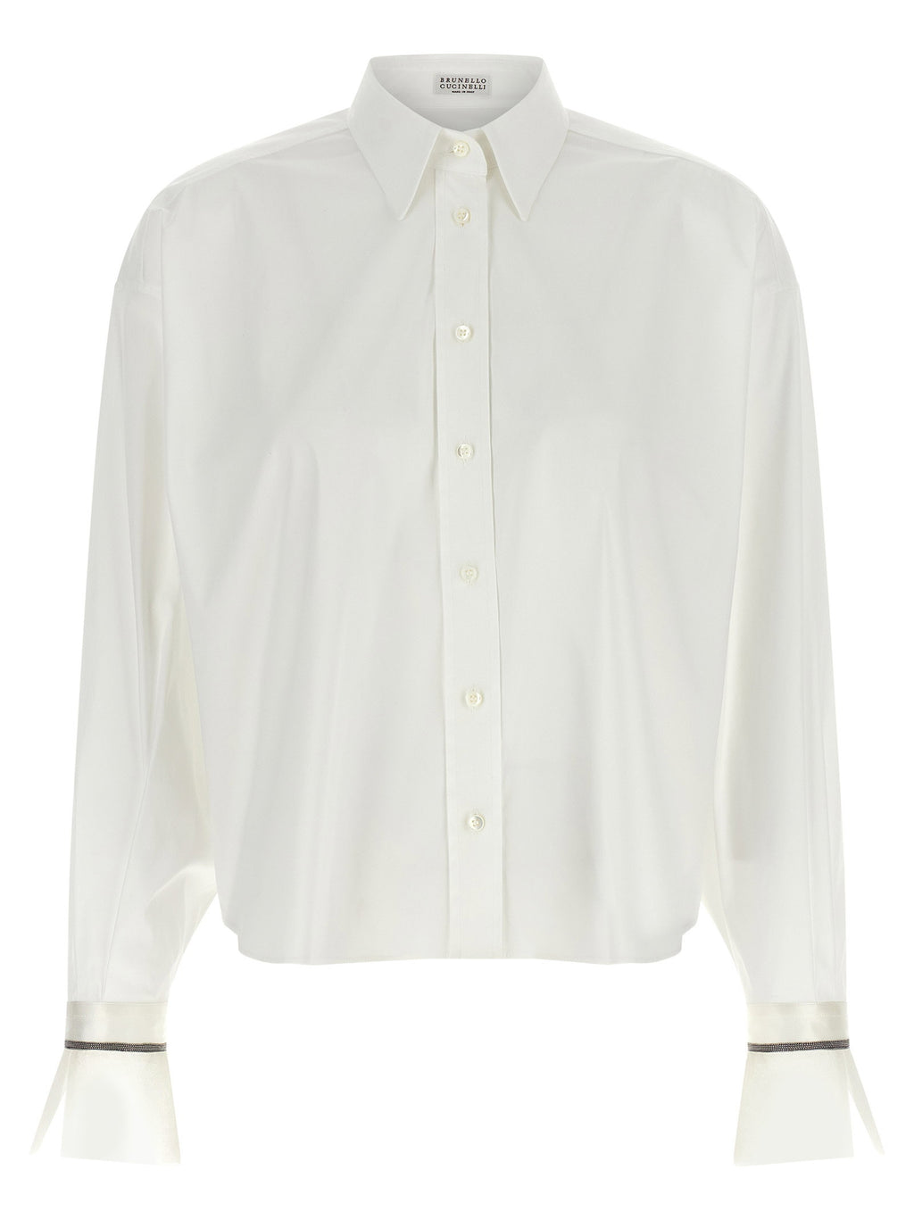 Brunello Cucinelli Shiny Cuffs Shirt