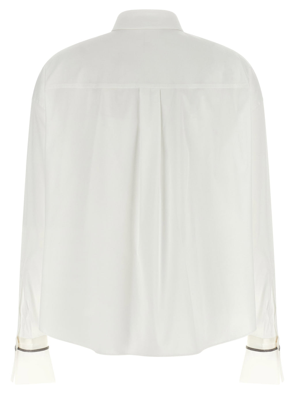 Brunello Cucinelli Shiny Cuffs Shirt