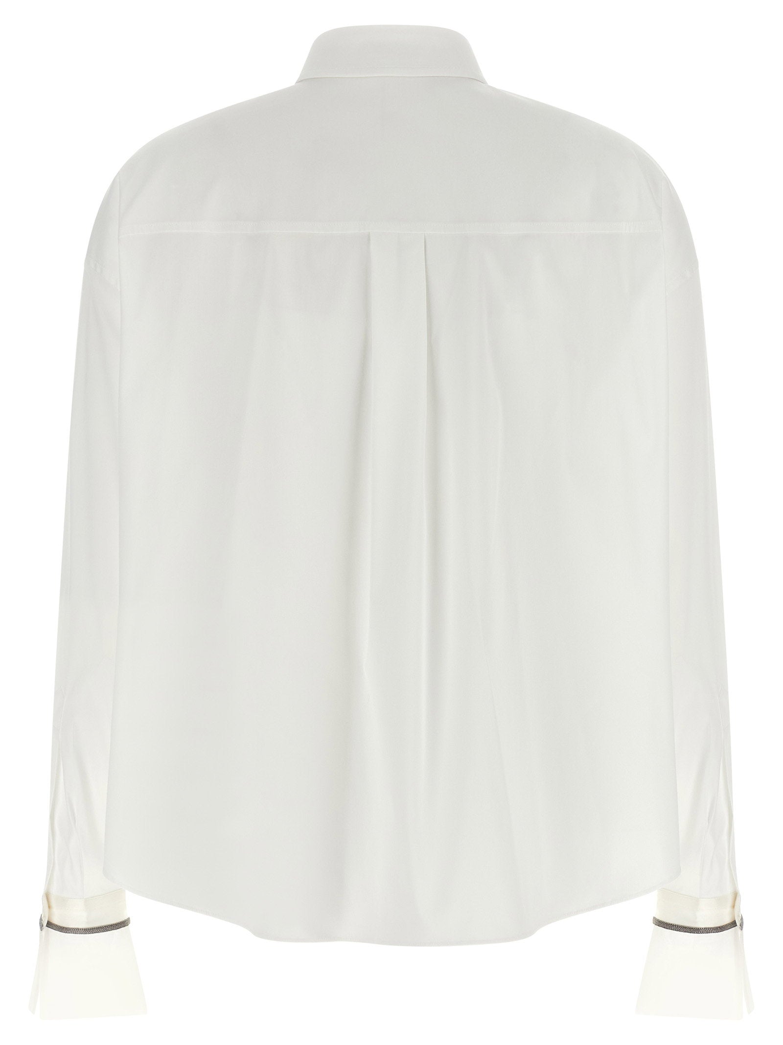 Brunello Cucinelli Shiny Cuffs Shirt