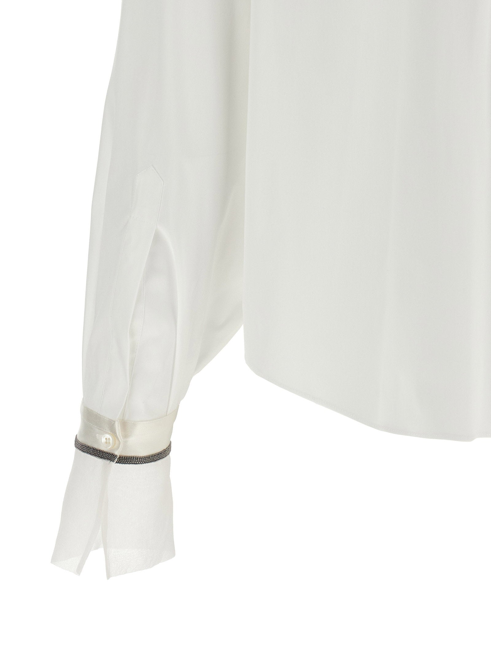 Brunello Cucinelli Shiny Cuffs Shirt