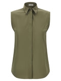 Brunello Cucinelli Shiny Trim Shirt