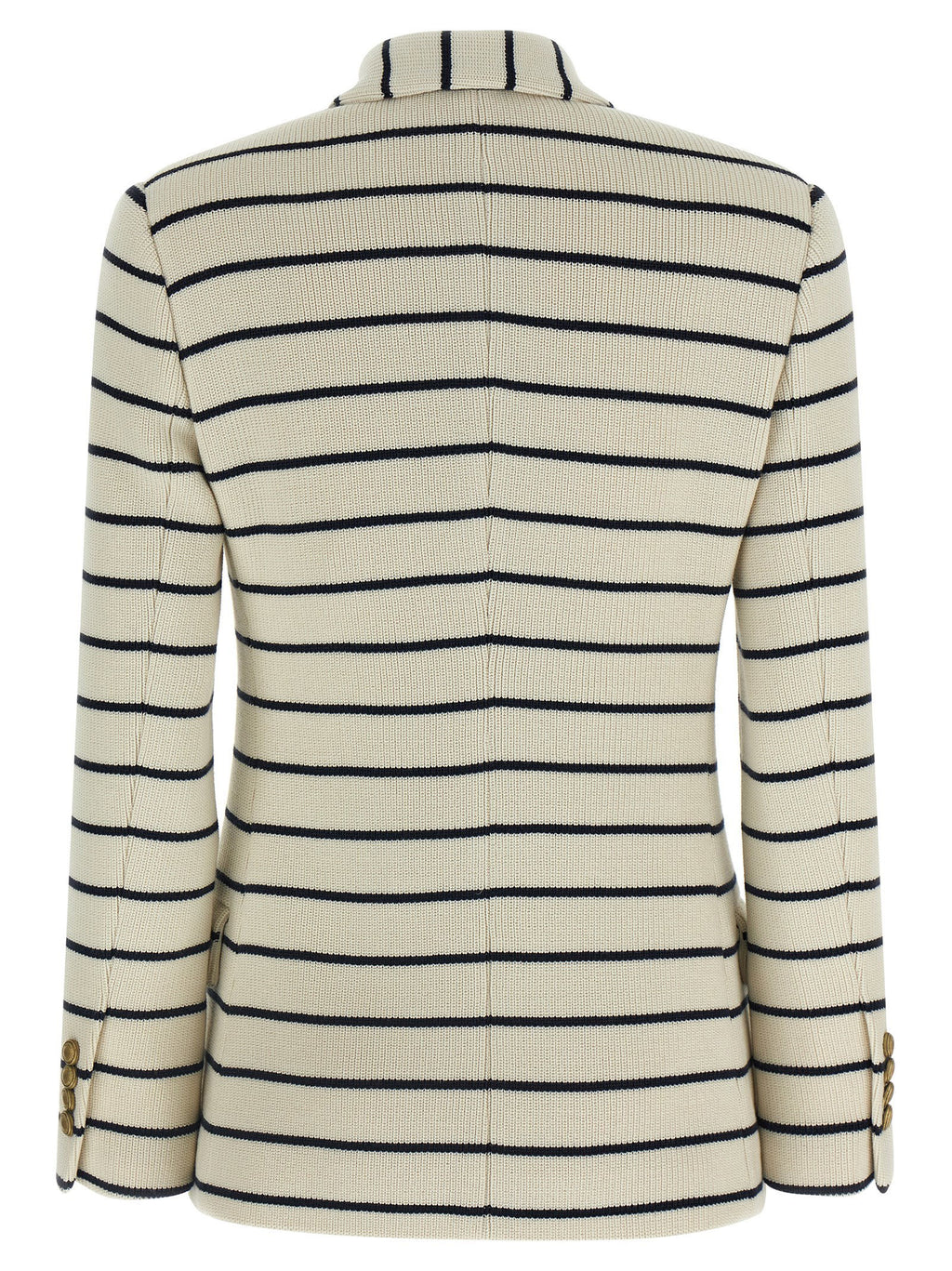 Brunello Cucinelli Striped Sweater Blazer