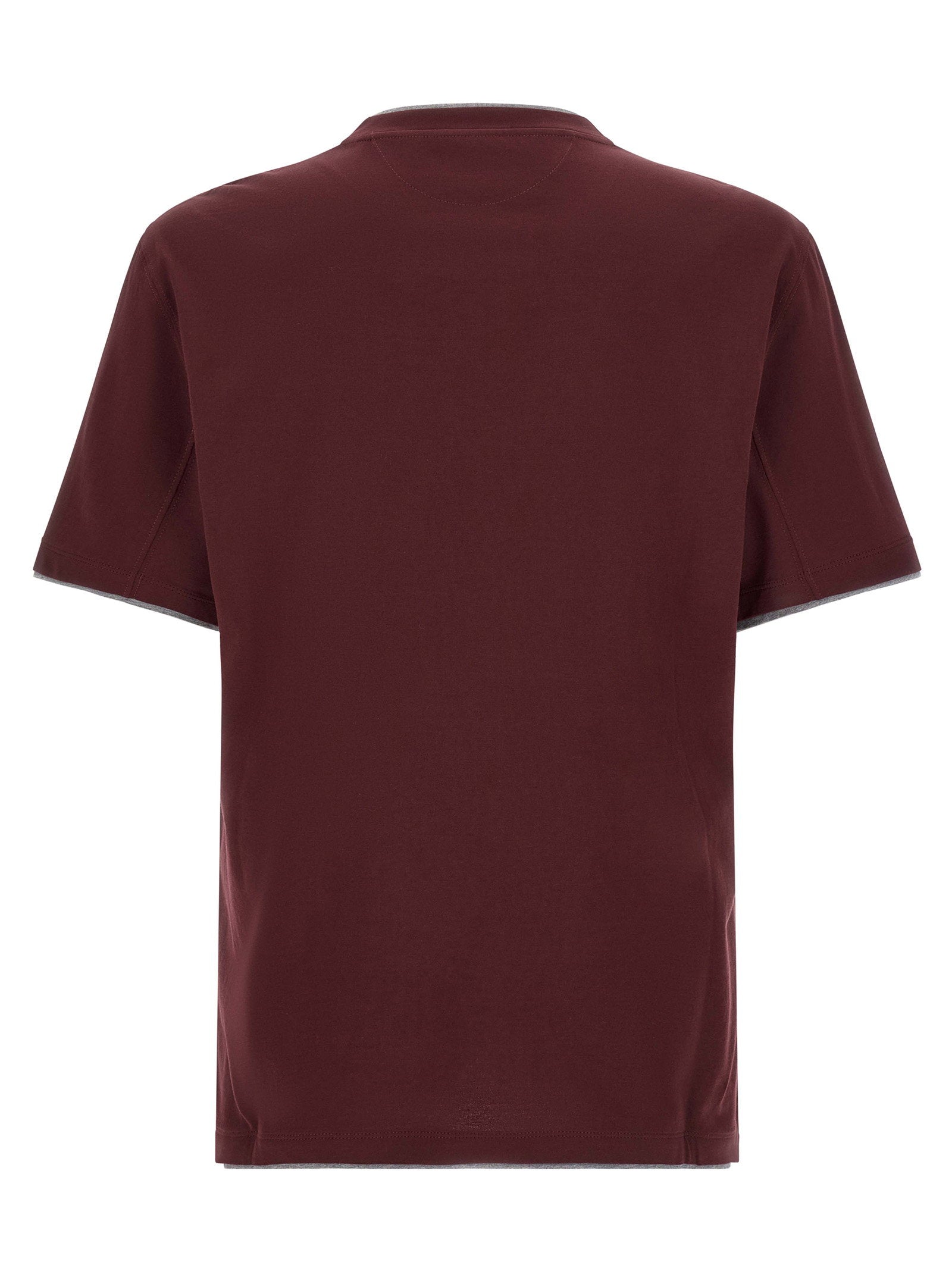 Brunello Cucinelli Double Layer T-shirt