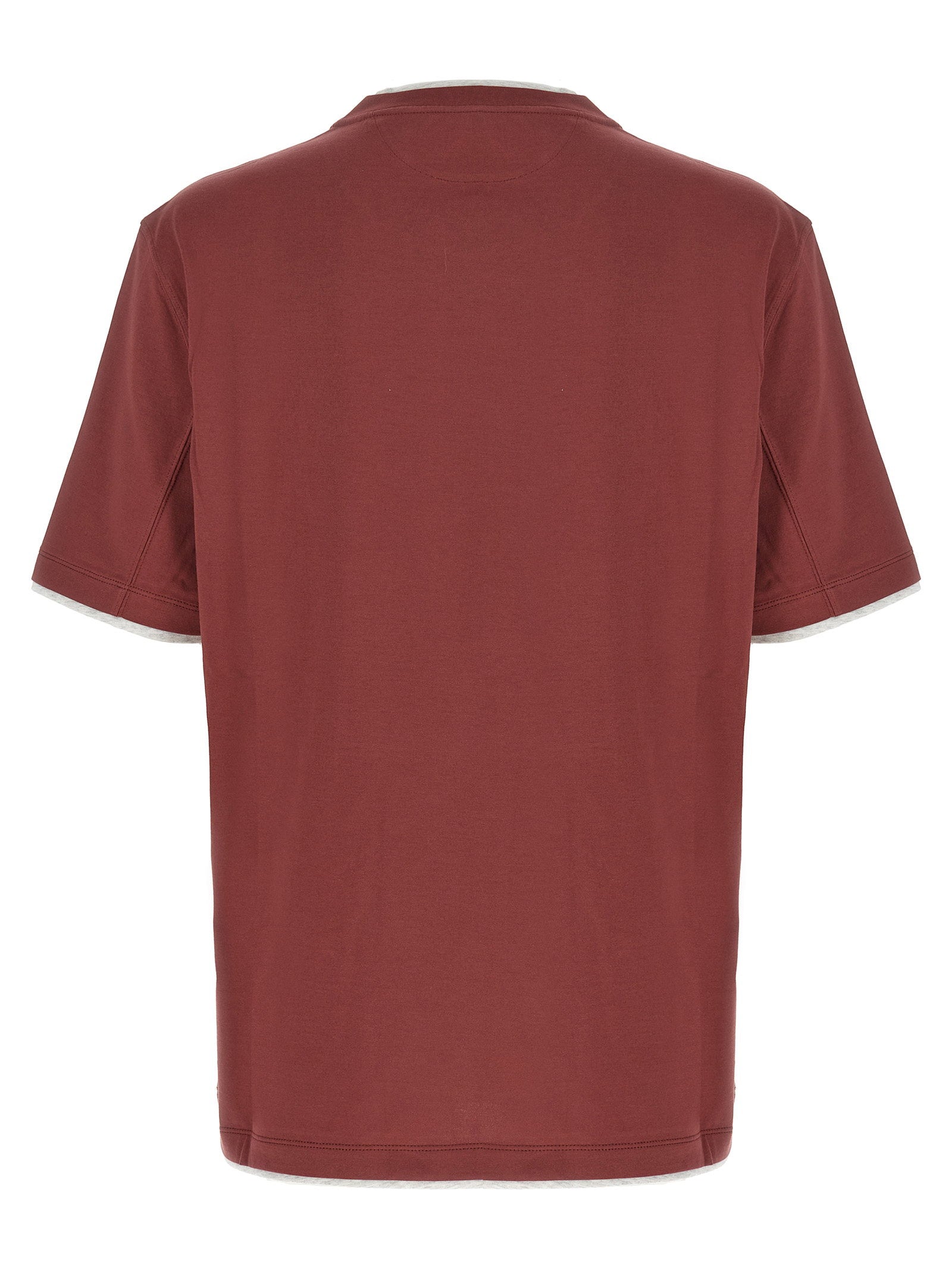 Brunello Cucinelli Double Layer T-shirt