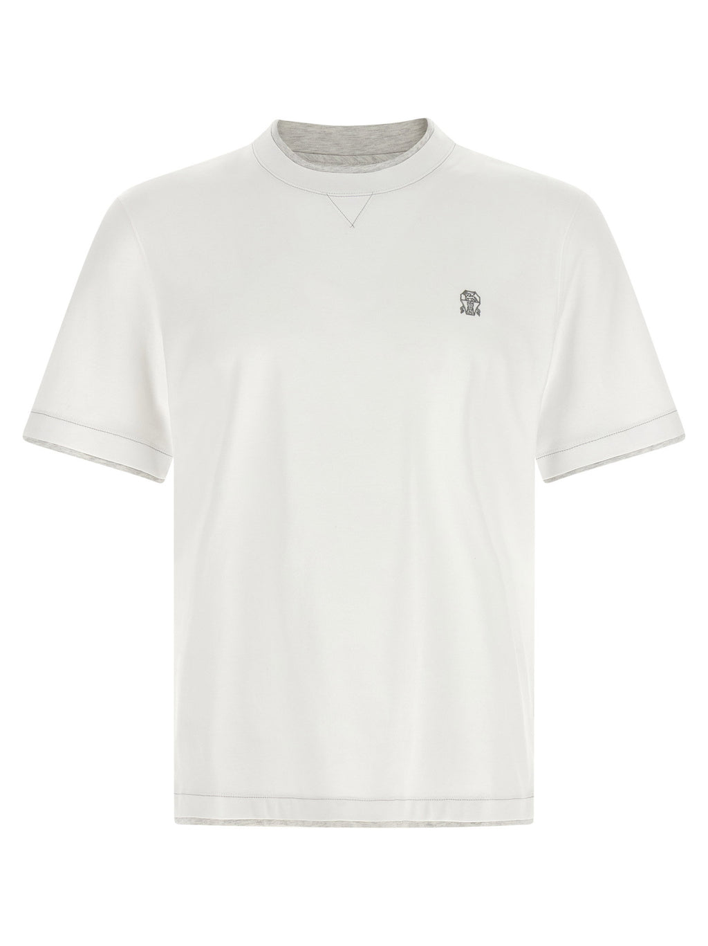 Brunello Cucinelli Double Layer T-shirt