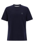 Brunello Cucinelli Logo Print T-shirt