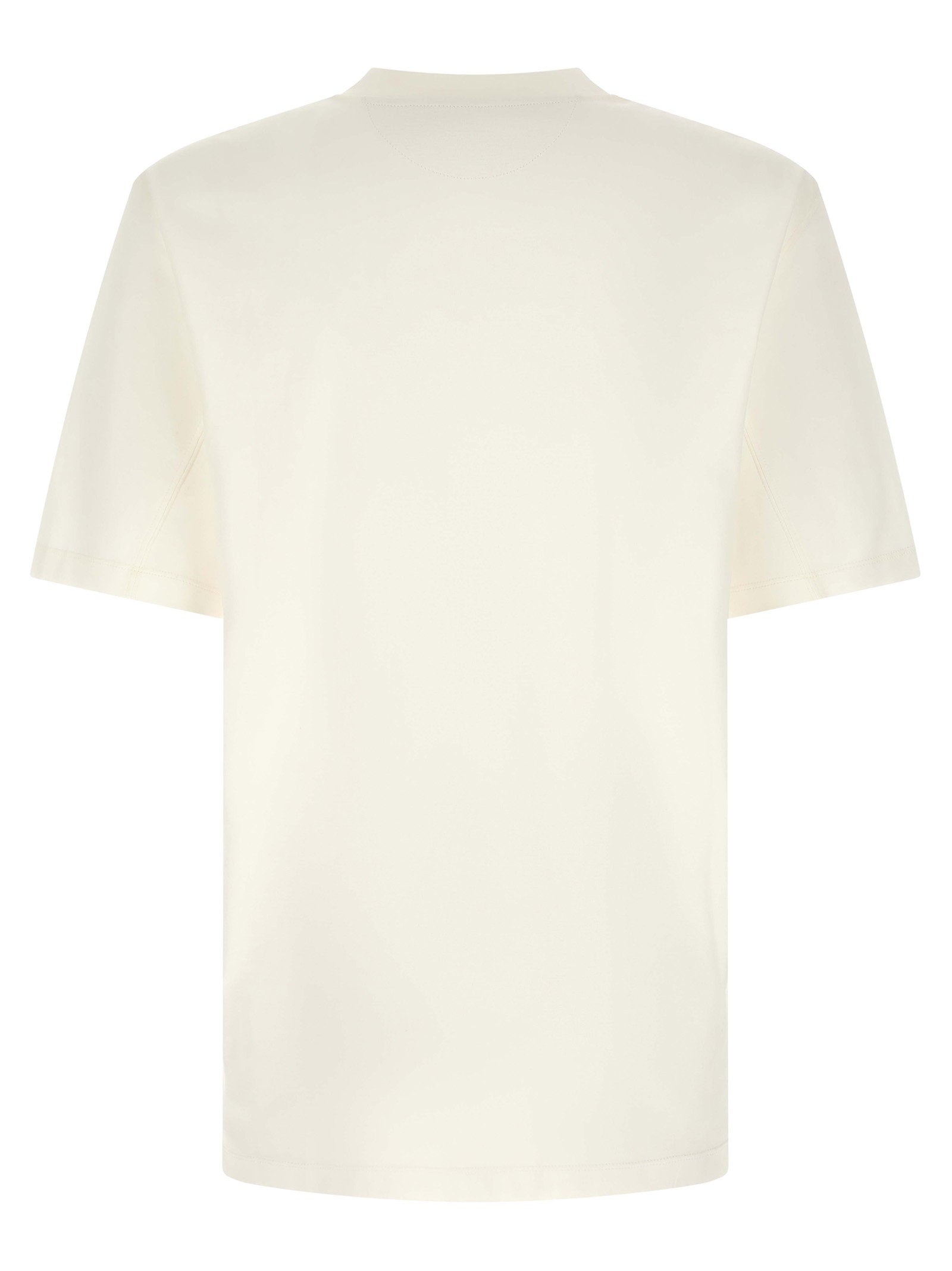 Brunello Cucinelli Logo Embroidery T-shirt