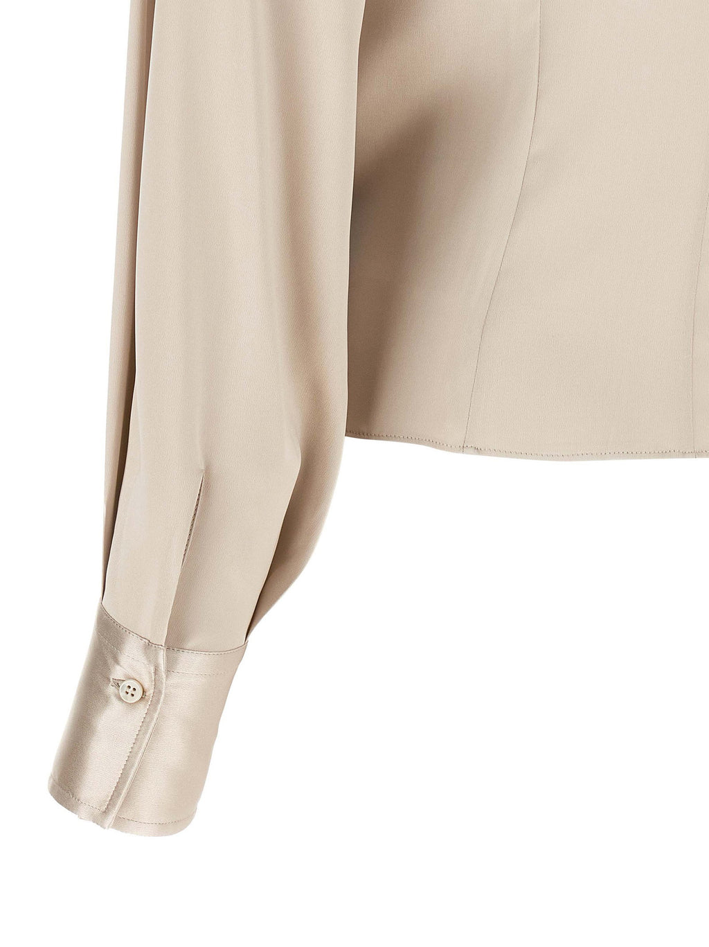 Brunello Cucinelli Asymmetric Draped Blouse