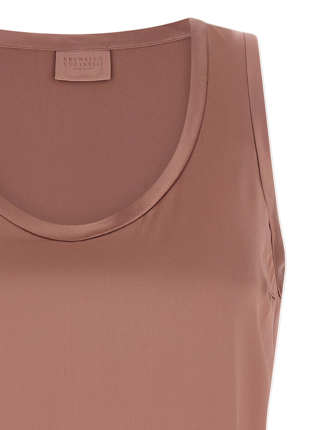 Brunello Cucinelli Satin Top