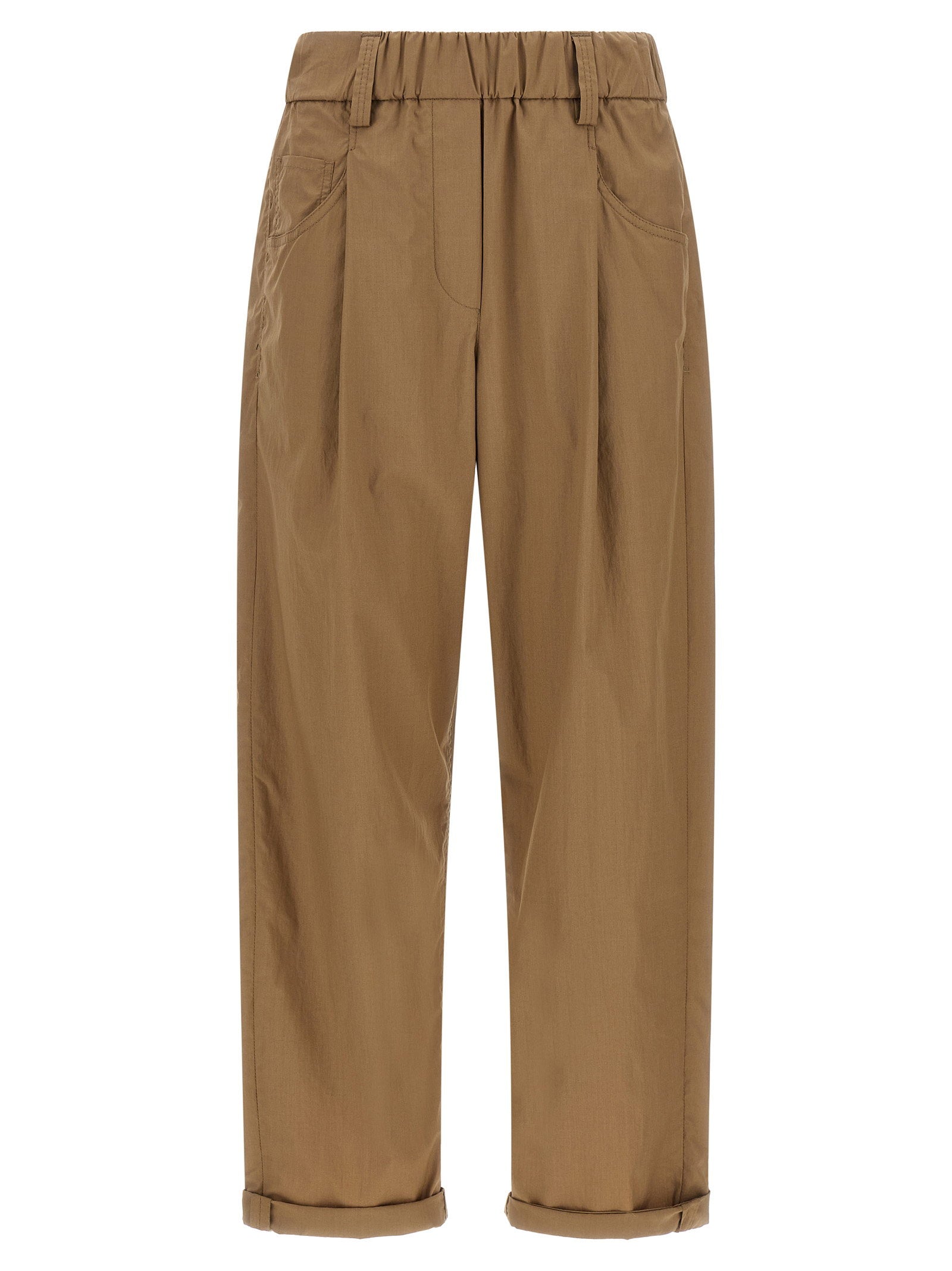 Brunello Cucinelli Track Poplin Pants