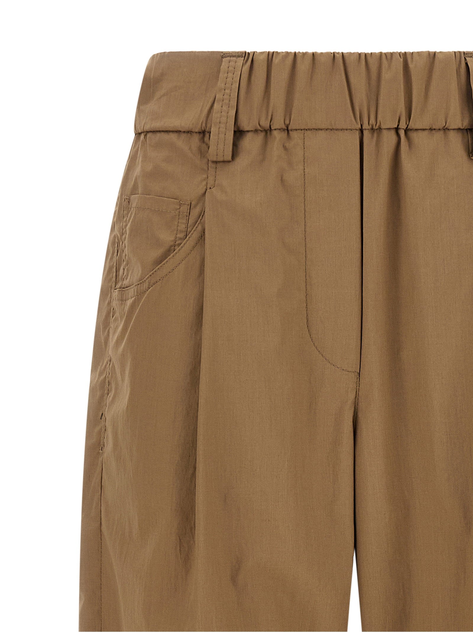 Brunello Cucinelli Track Poplin Pants