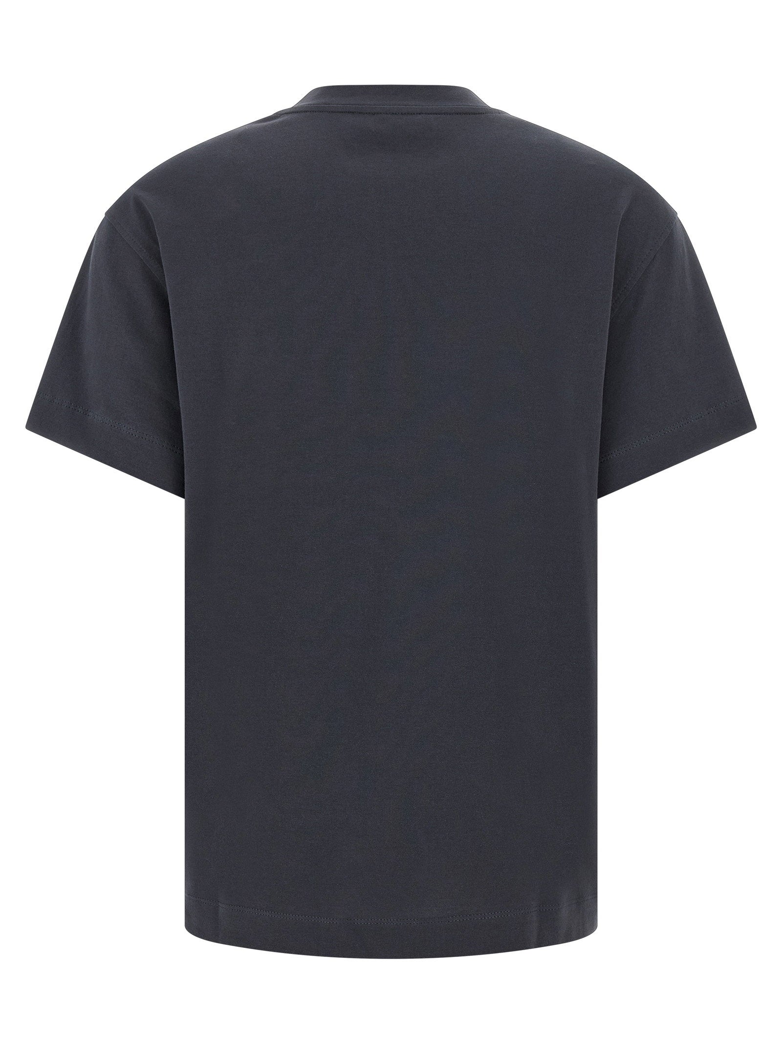Brunello Cucinelli Shiny Tab T-shirt