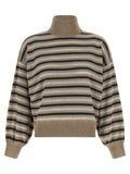 Brunello Cucinelli Sparkling Stripes Sweater