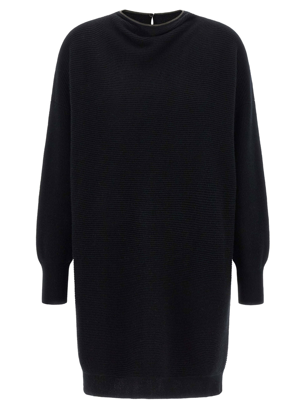 Brunello Cucinelli Precious Collar Dress