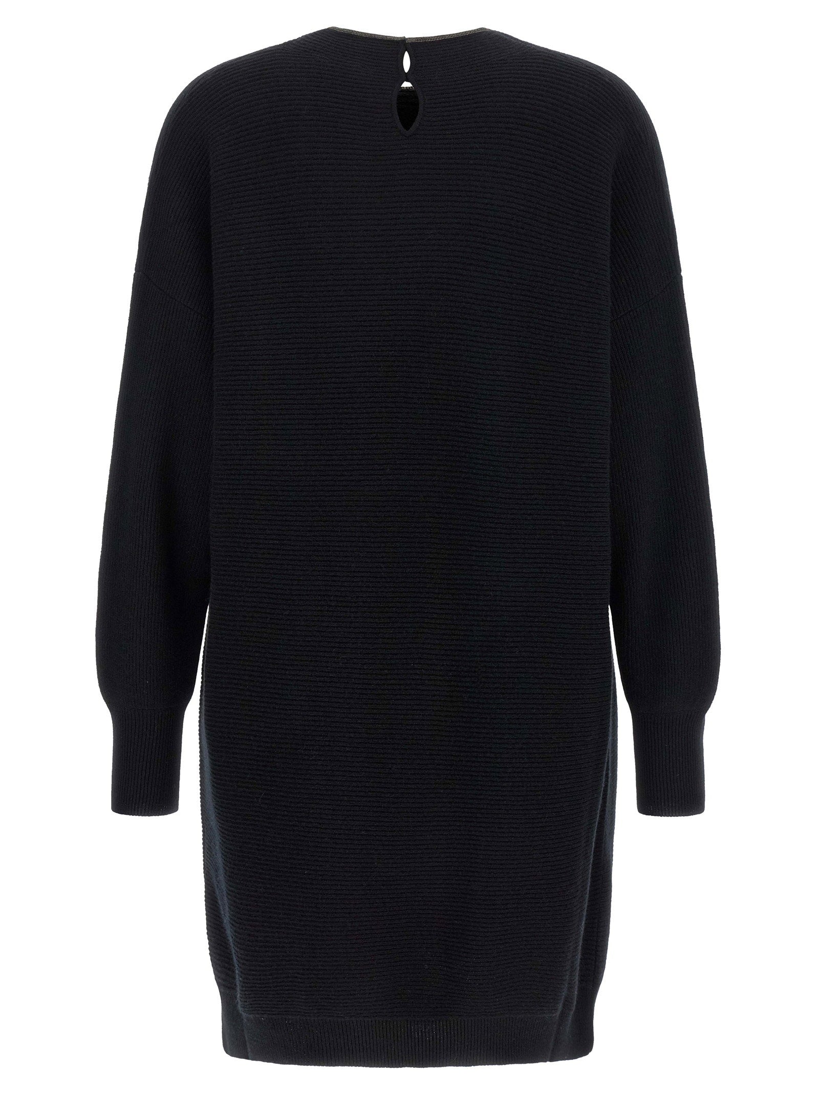 Brunello Cucinelli Precious Collar Dress