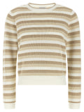 Brunello Cucinelli Striped Cotton Sweater
