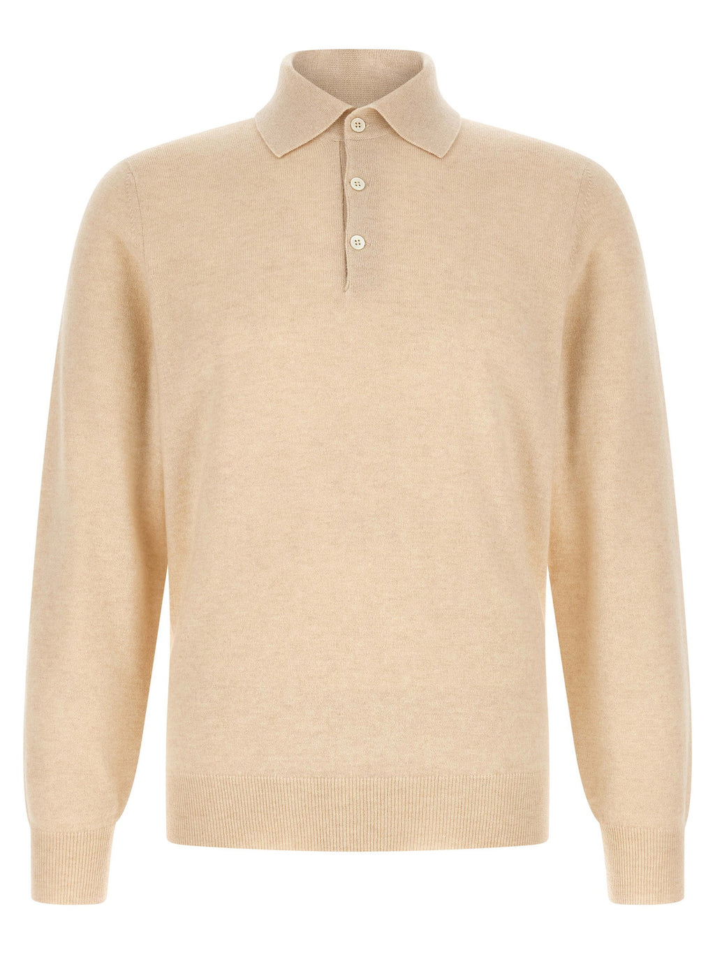 Brunello Cucinelli Cashmere Knit Polo Shirt