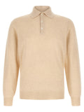 Brunello Cucinelli Cashmere Knit Polo Shirt