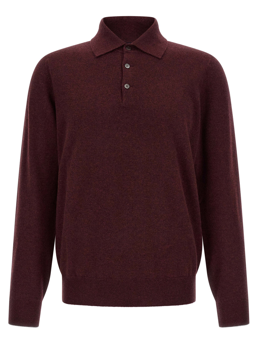 Brunello Cucinelli Cashmere Knit Polo Shirt