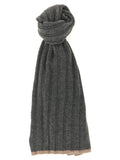 Brunello Cucinelli Ribbed Cashmere Knit Scarf