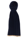 Brunello Cucinelli Ribbed Cashmere Knit Scarf