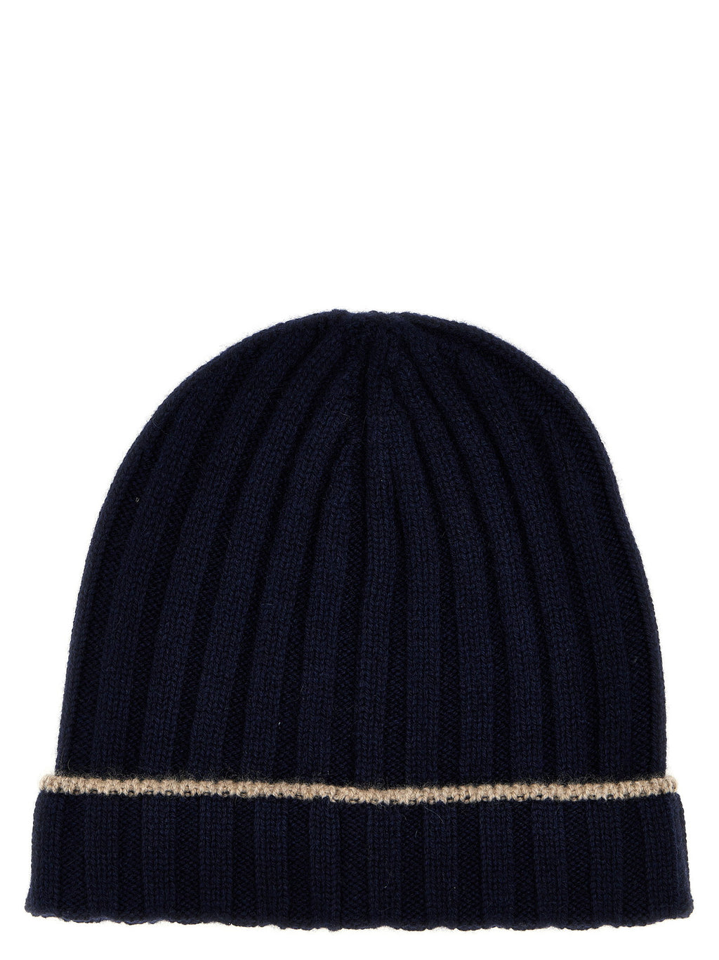 Brunello Cucinelli Contrast Line Beanie