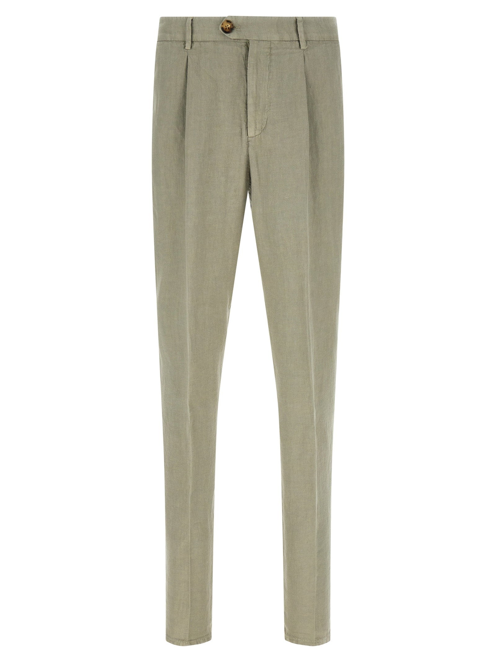 Brunello Cucinelli Linen Gabardine Trousers