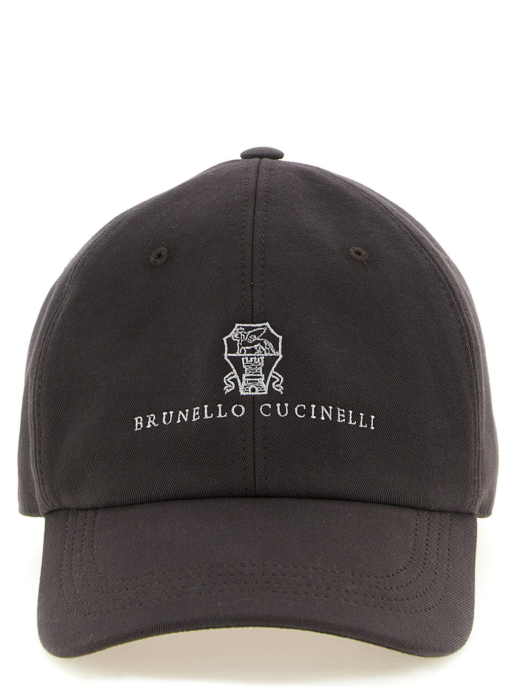 Brunello Cucinelli Logo Embroidery Cap