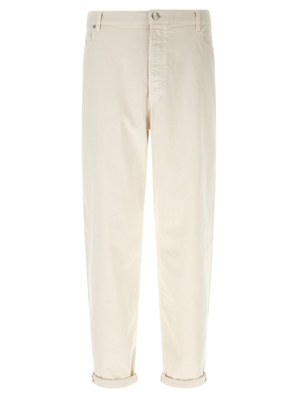 Brunello Cucinelli Garment-dyed Denim Jeans