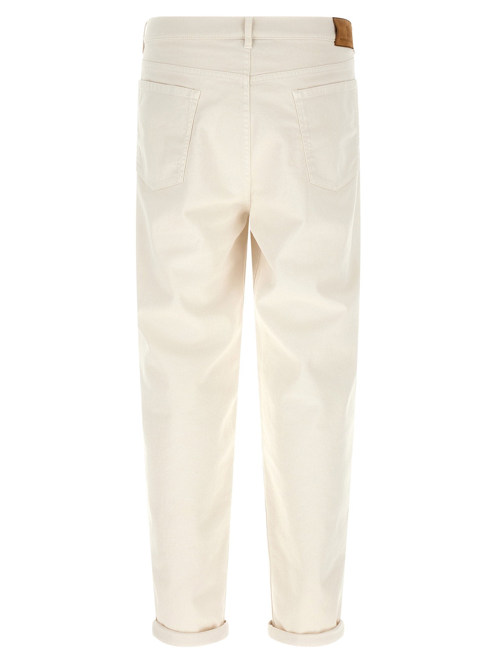 Brunello Cucinelli Garment-dyed Denim Jeans