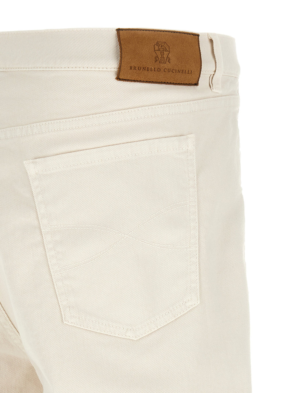 Brunello Cucinelli Garment-dyed Denim Jeans