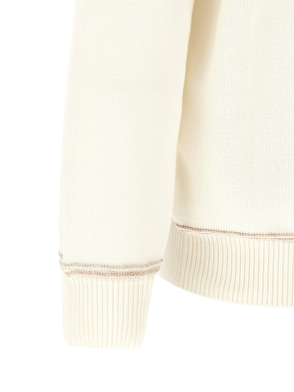 Brunello Cucinelli Braided Jacquard Shoulders Cardigan
