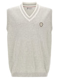 Brunello Cucinelli Heraldic Logo Vest
