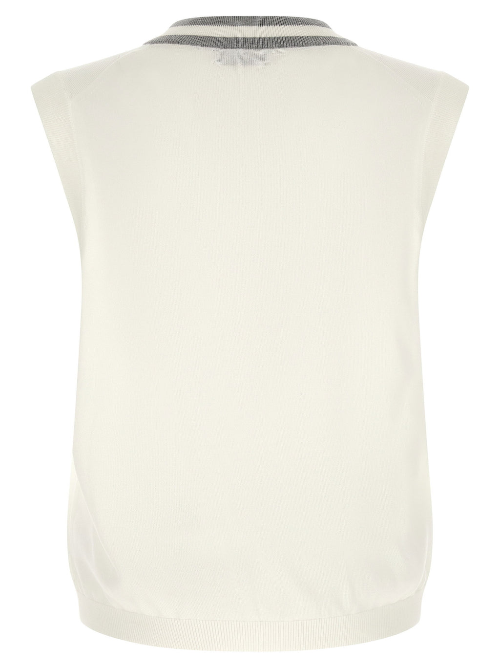 Brunello Cucinelli Logo Patch Vest
