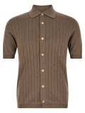Brunello Cucinelli Operated Ribbed Shirt