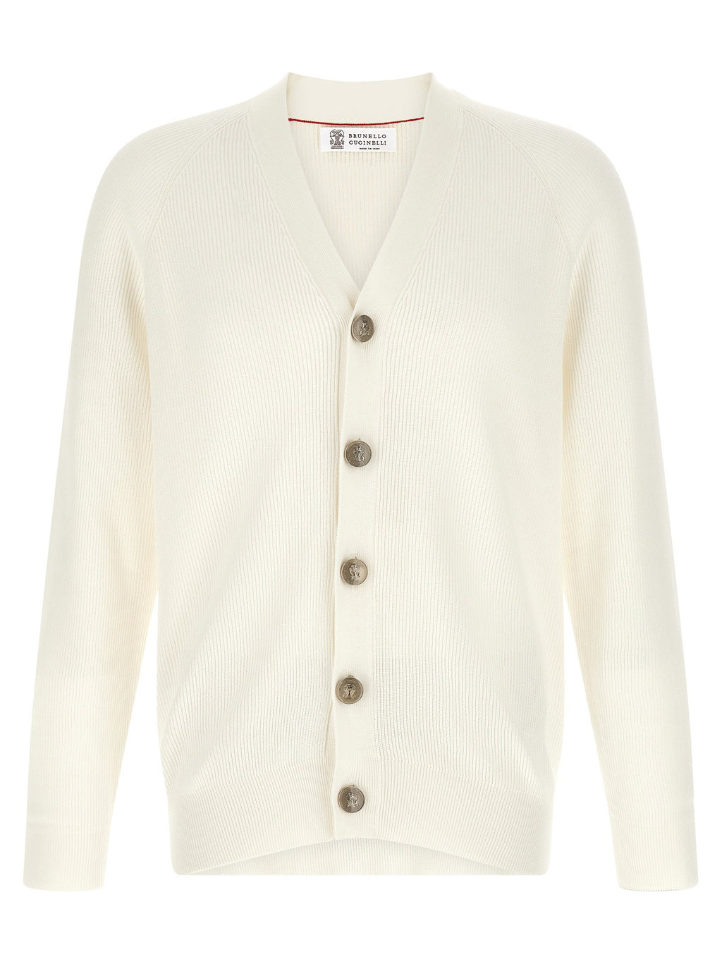 Brunello Cucinelli English Ribbed Cardigan