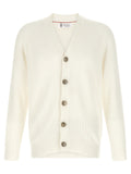 Brunello Cucinelli English Ribbed Cardigan
