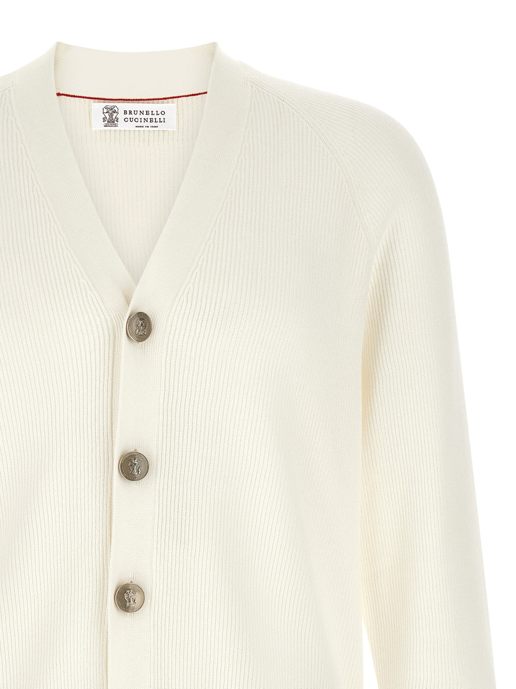 Brunello Cucinelli English Ribbed Cardigan