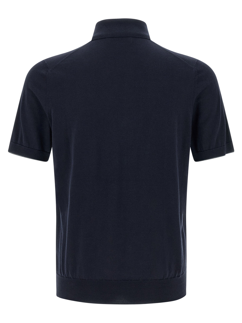 Brunello Cucinelli Logo Embroidery Polo Shirt