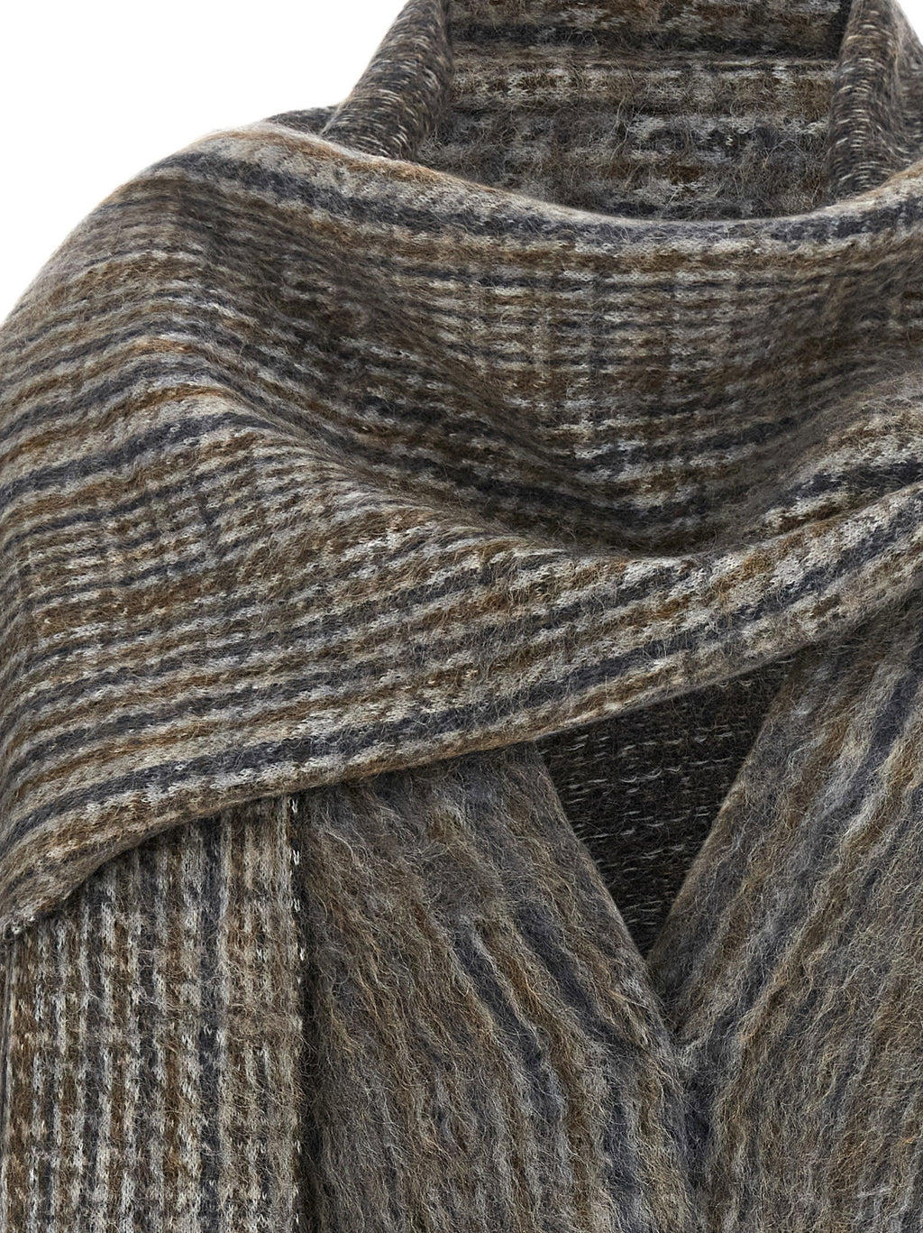 Brunello Cucinelli Cardigan With Scarf