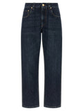 Brunello Cucinelli Shiny Bartack Jeans