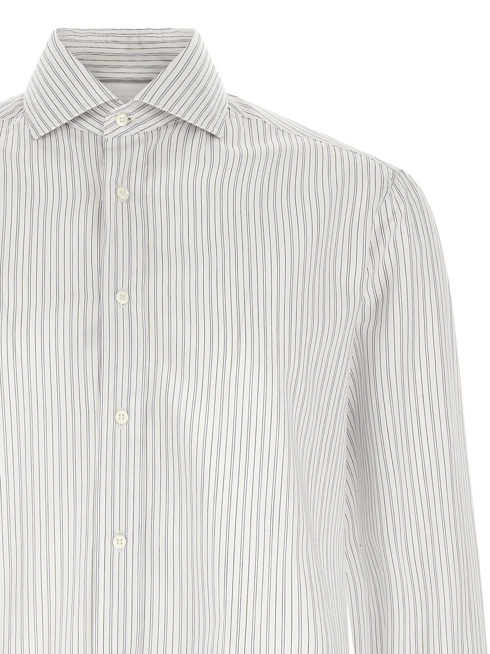 Brunello Cucinelli French Collar Shirt