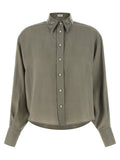 Brunello Cucinelli Sequin Collar Shirt