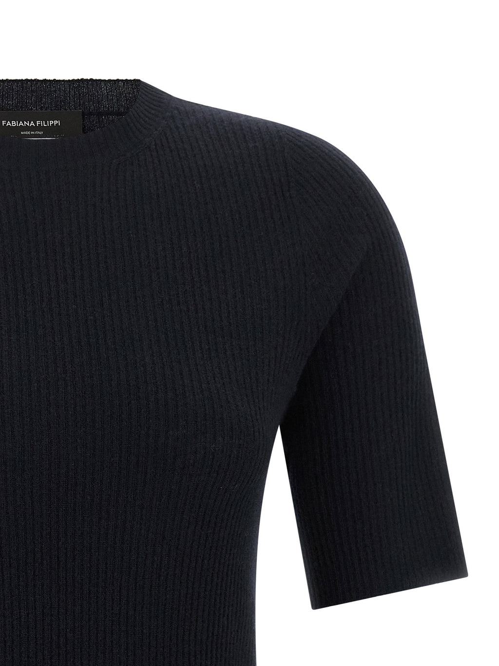 Fabiana Filippi Ribbed Knit T-shirt