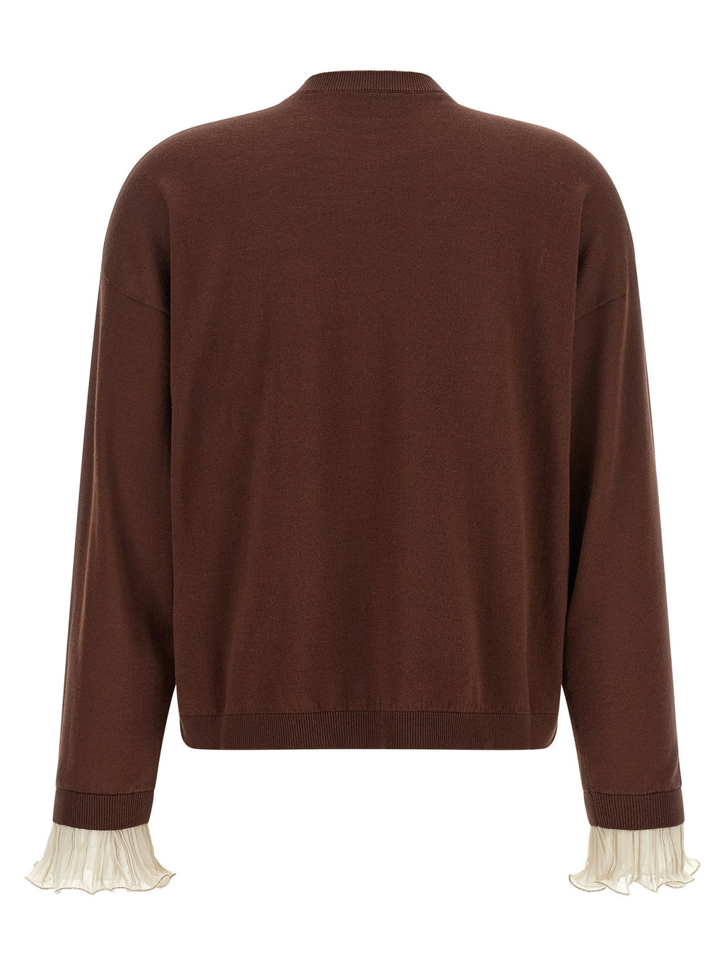 Fabiana Filippi Pleated Cuffs Sweater