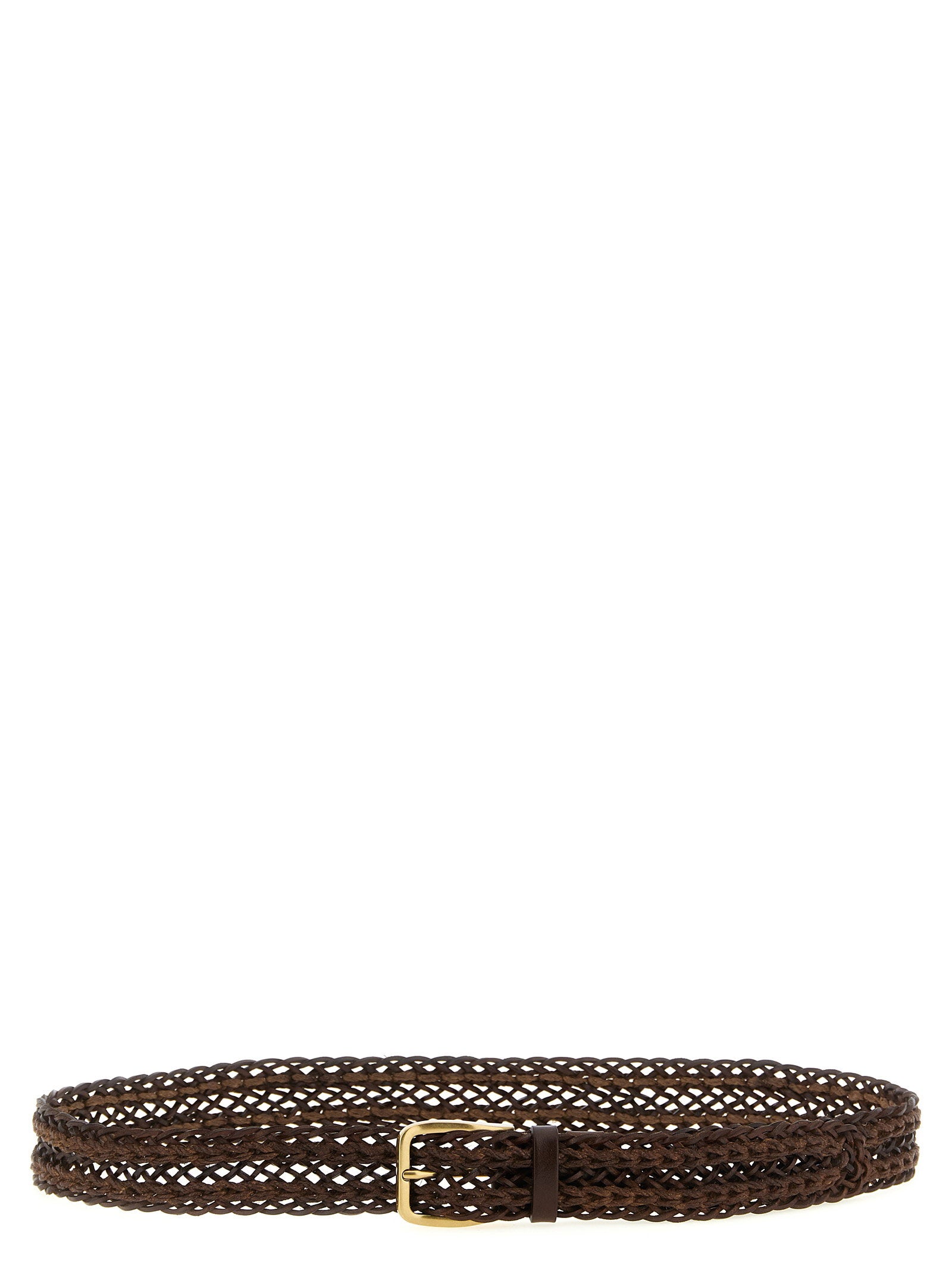 Brunello Cucinelli Braided Calf Belt