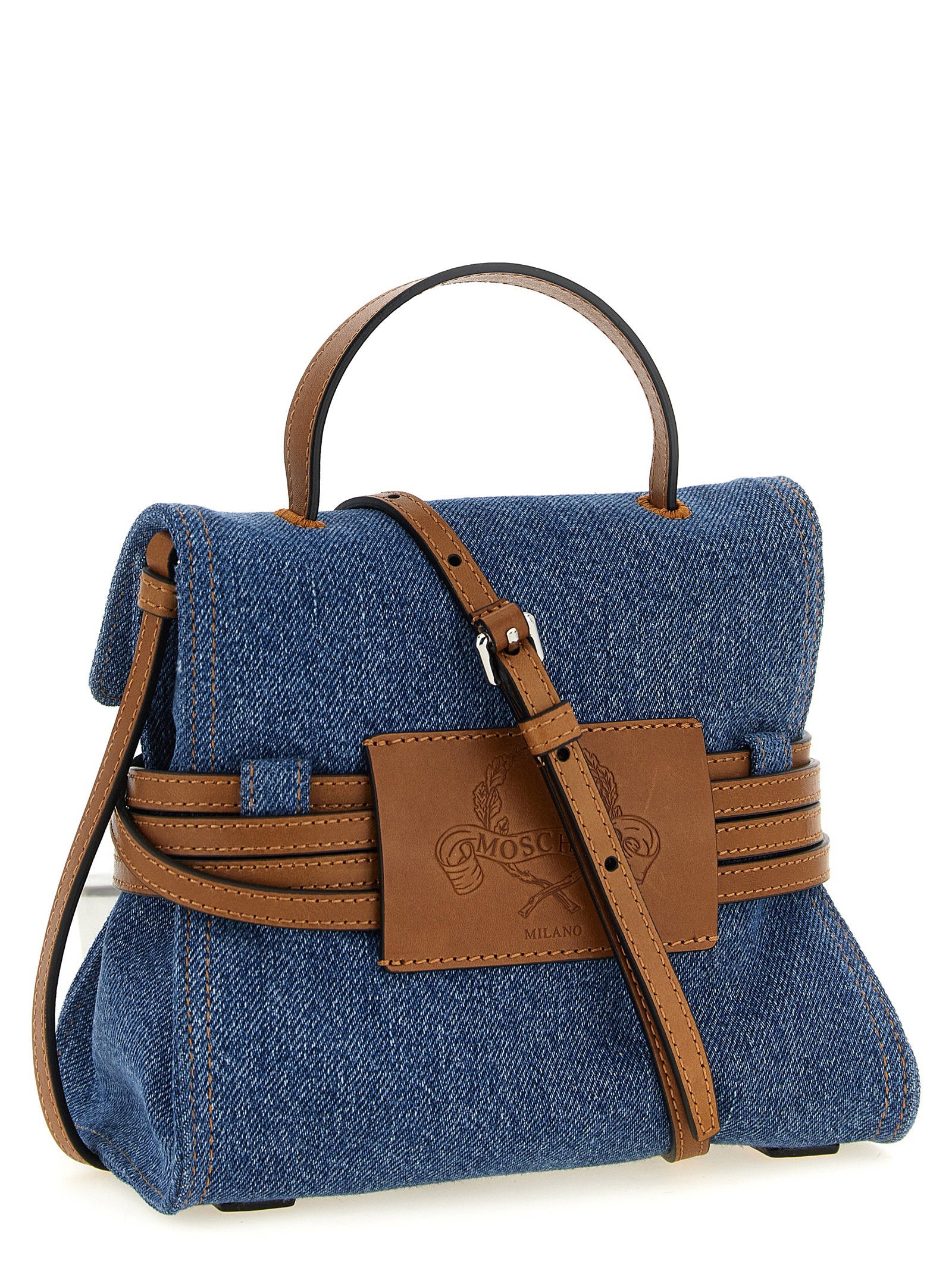 Moschino Tie Me Small Handbag