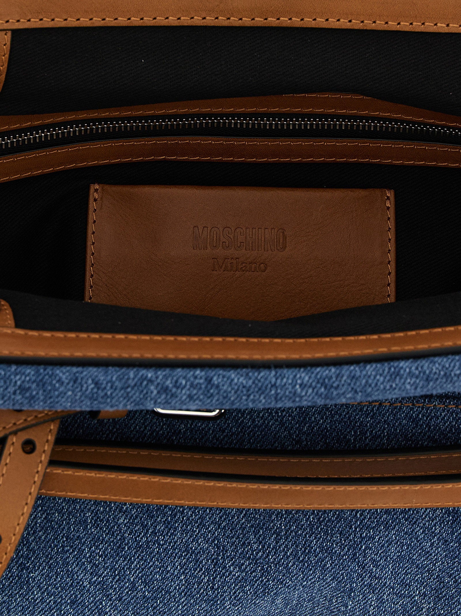 Moschino Tie Me Big Clutch