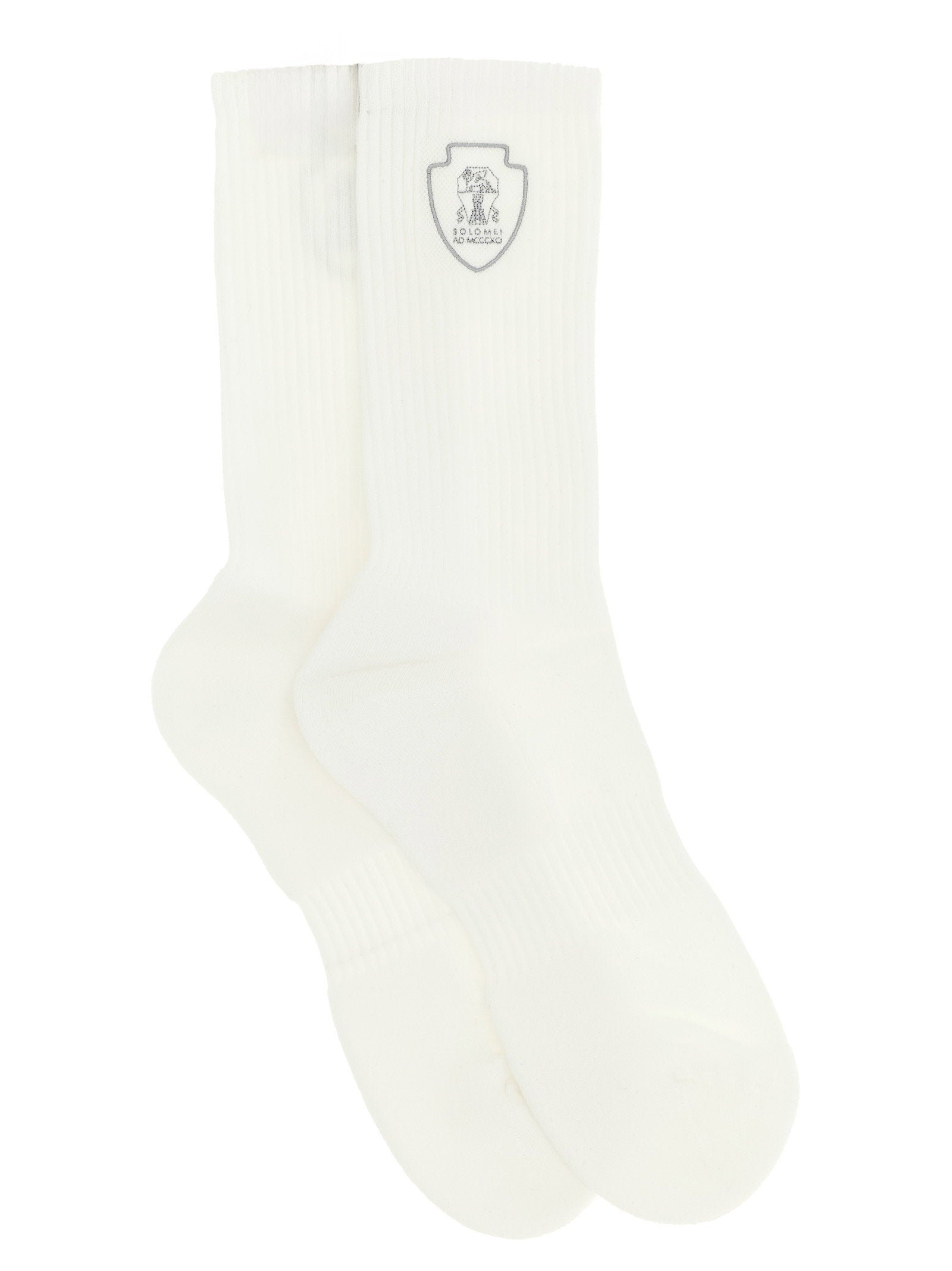 Brunello Cucinelli Tennis Logo Tights